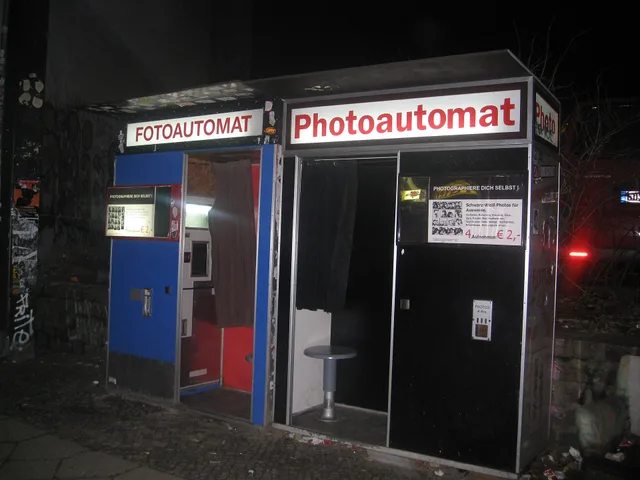 The photobooths on Kastanienallee are normally really busy. Maybe I'll visit to do a self portrait for one of my daily photos. Start a photo booth rental business: contract, kit, dry run